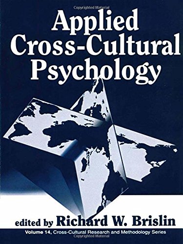 Stock image for Applied Cross-Cultural Psychology for sale by ThriftBooks-Atlanta