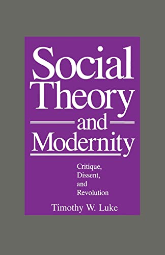 Beispielbild fr Social Theory and Modernity: Critique, Dissent, and Revolution zum Verkauf von medimops