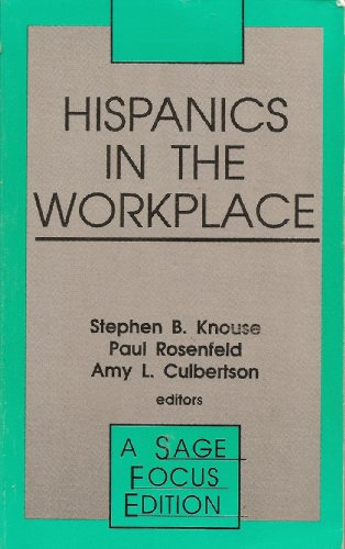 Imagen de archivo de Hispanics in the Workplace a la venta por Better World Books: West