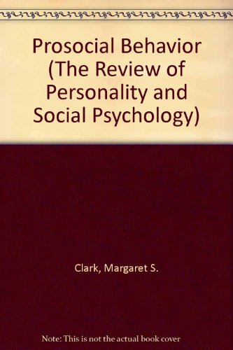 9780803940710: Prosocial Behavior (The Review of Personality and Social Psychology)