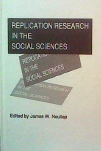 Imagen de archivo de Replication Research in the Social Sciences a la venta por dsmbooks