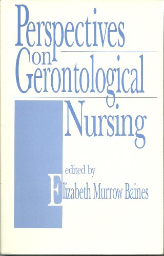 9780803942370: Perspectives on Gerontological Nursing