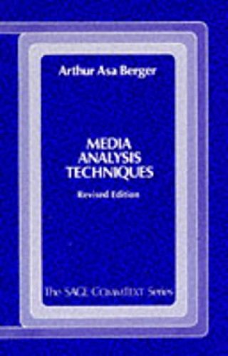 Imagen de archivo de Media Analysis Techniques a la venta por Better World Books: West