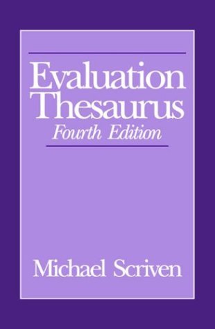 Stock image for Evaluation Thesaurus for sale by BooksRun