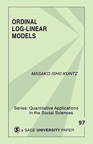 Stock image for Ordinal Log-Linear Models (Quantitative Applications in the Social Sciences) for sale by Chiron Media