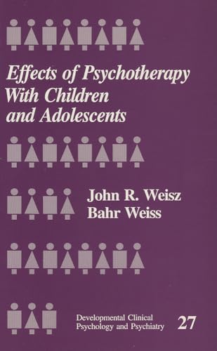 Imagen de archivo de Effects of Psychotherapy with Children and Adolescents (Developmental Clinical Psychology and Psychiatry) a la venta por Wonder Book