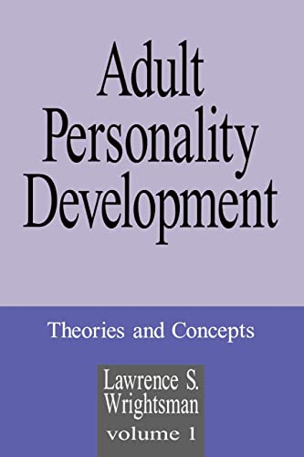 Stock image for Adult Personality Development: Volume 1: Theories and Concepts for sale by HPB Inc.