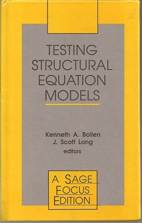 Beispielbild fr Testing Structural Equation Models (SAGE Focus Editions) zum Verkauf von Phatpocket Limited