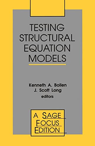Immagine dell'editore per Testing Structural Equation Models (Sage Focus Editions) venduto da Anybook.com