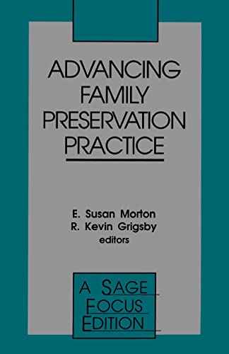 Imagen de archivo de Advancing Family Preservation Practice (SAGE Focus Editions) a la venta por Redux Books