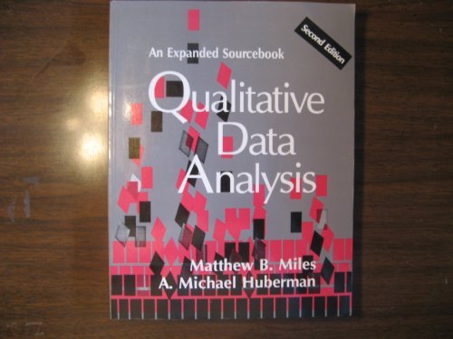 Imagen de archivo de Qualitative Data Analysis: An Expanded Sourcebook a la venta por ThriftBooks-Dallas