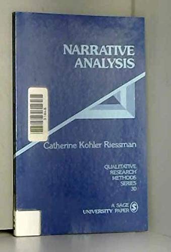 9780803947535: Narrative Analysis (Qualitative Research Methods)