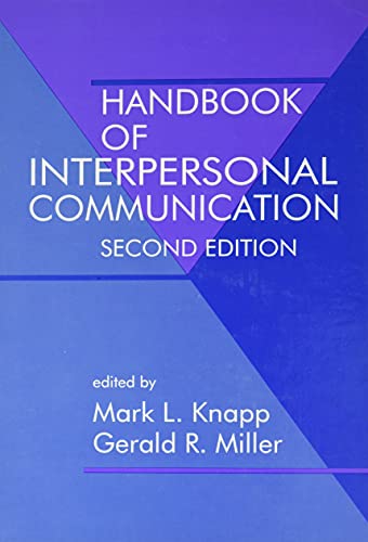 Stock image for Handbook of Interpersonal Communication for sale by Better World Books