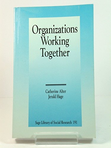 Imagen de archivo de Organizations Working Together a la venta por Better World Books