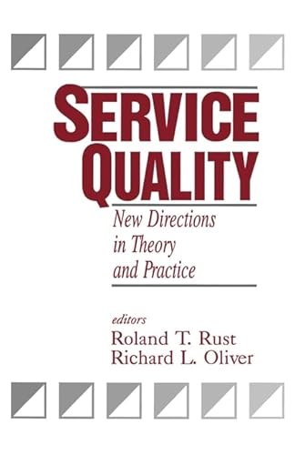 Stock image for Service Quality: New Directions in Theory and Practice for sale by Chiron Media