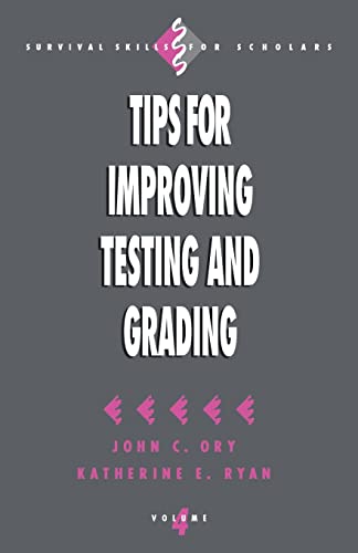 Imagen de archivo de Tips for Improving Testing and Grading (Survival Skills for Scholars) a la venta por Chiron Media