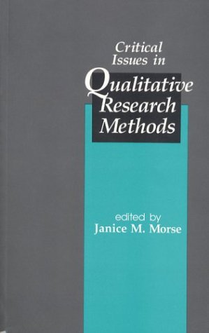 9780803950429: Critical Issues in Qualitative Research Methods