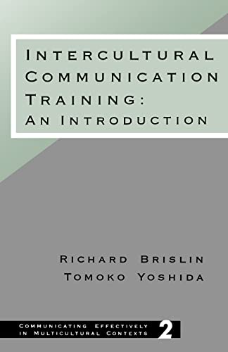 9780803950757: Intercultural Communication Training: An Introduction (Communicating Effectively in Multicultural Contexts)