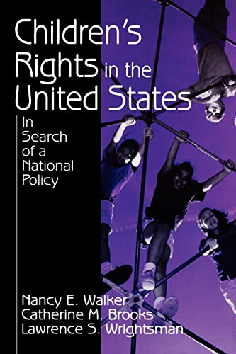 Imagen de archivo de Children's Rights in the United States : In Search of a National Policy a la venta por Better World Books: West