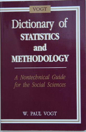 Imagen de archivo de Dictionary of Statistics and Methodology: A Nontechnical Guide for the Social Sciences a la venta por Alien Bindings