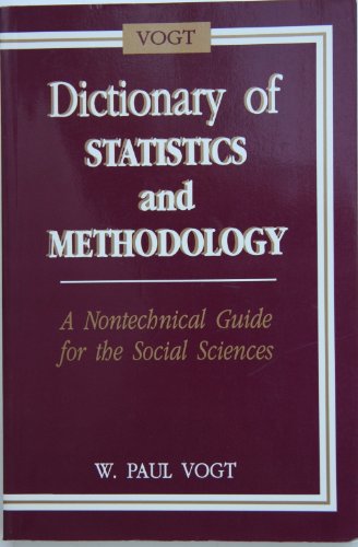 Stock image for Dictionary of Statistics and Methodology: A Nontechnical Guide for the Social Sciences for sale by medimops