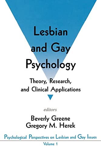 Stock image for Lesbian and Gay Psychology: Theory, Research, and Clinical Applications (Psychological Perspectives on Lesbian & Gay Issues) for sale by Wonder Book