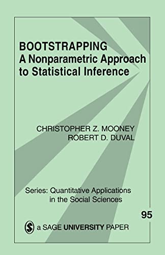Beispielbild fr Bootstrapping : A Nonparametric Approach to Statistical Inference zum Verkauf von Better World Books