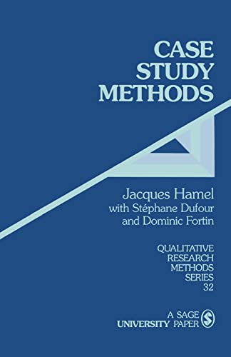 Beispielbild fr Case Study Methods (Qualitative Research Methods) zum Verkauf von SecondSale