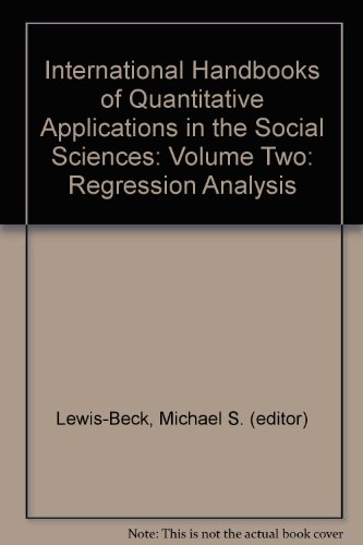 Imagen de archivo de Regression Analysis (International Handbook of Quantitative Applications in the Social Sciences) a la venta por medimops