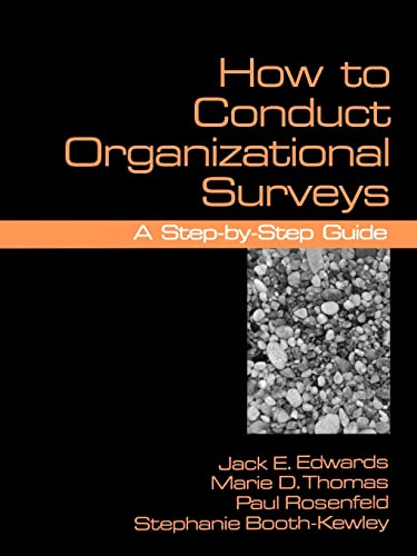 Stock image for How to Conduct Organizational Surveys : A Step-By-Step Guide for sale by Better World Books