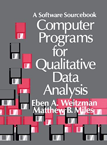 9780803955363: Computer Programs for Qualitative Data Analysis: A Software Sourcebook