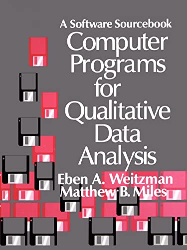 Stock image for Computer Programs for Qualitative Data Analysis : A Software Sourcebook for sale by Better World Books: West