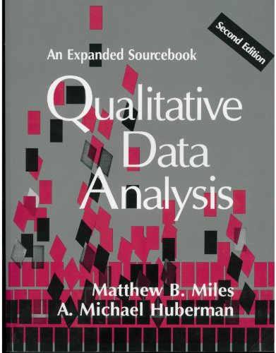 Beispielbild fr Qualitative Data Analysis: An Expanded Sourcebook, 2nd Edition zum Verkauf von Goodwill of Colorado