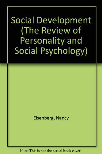 Beispielbild fr Social Development (The Review of Personality and Social Psychology) zum Verkauf von Anybook.com