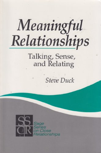 Stock image for Meaningful Relationships: Talking, Sense, and Relating for sale by ThriftBooks-Atlanta