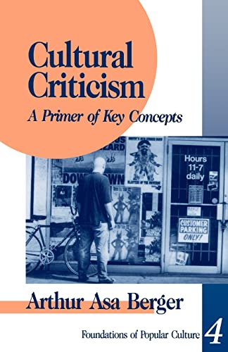 Imagen de archivo de Cultural Criticism : A Primer of Key Concepts a la venta por Better World Books