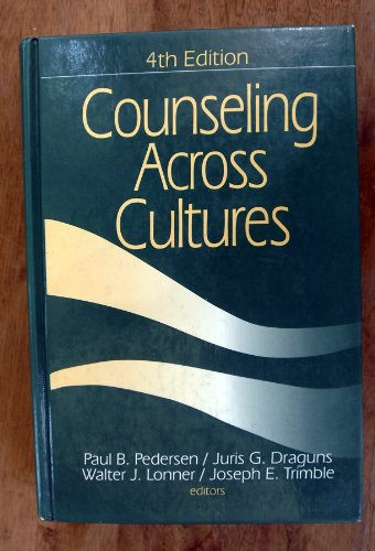 Imagen de archivo de Counseling across Cultures a la venta por HPB-Red