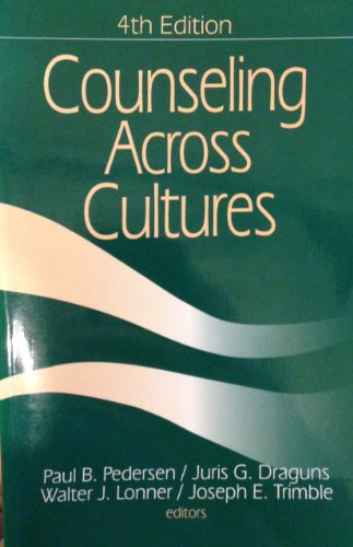 Imagen de archivo de Counseling Across Cultures a la venta por Better World Books