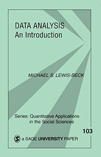 Imagen de archivo de Data Analysis: An Introduction (Quantitative Applications in the Social Sciences) a la venta por Anybook.com