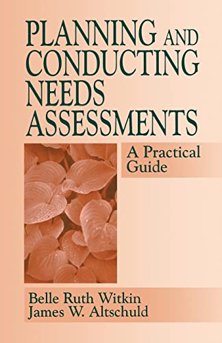 Beispielbild fr Planning and Conducting Needs Assessments zum Verkauf von Wonder Book