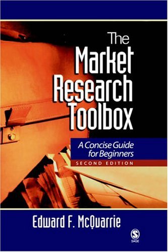 Stock image for The Market Research Toolbox: A Concise Guide for Beginners for sale by Solr Books