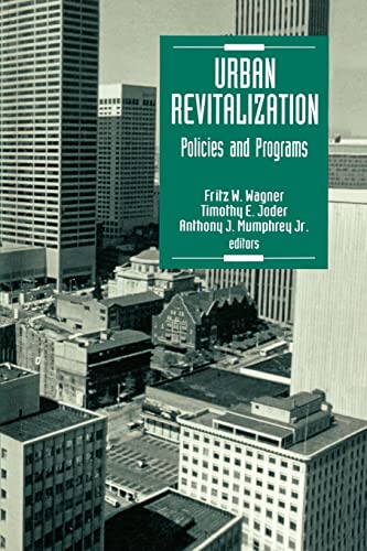 Imagen de archivo de Urban Revitalization: Policies and Programs a la venta por Solr Books