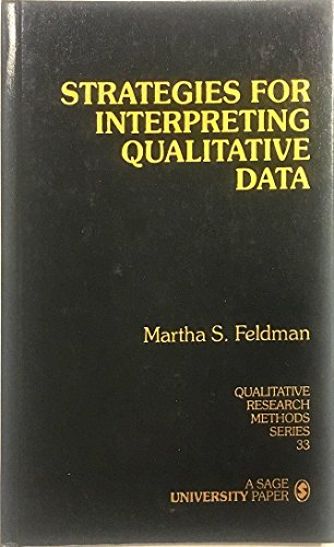 Stock image for Strategies for Interpreting Qualitative Data for sale by Better World Books