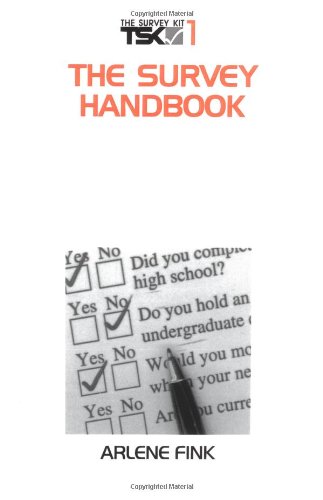 Beispielbild fr The Survey Handbook (The Survey Kit, Vol 1) zum Verkauf von Wonder Book