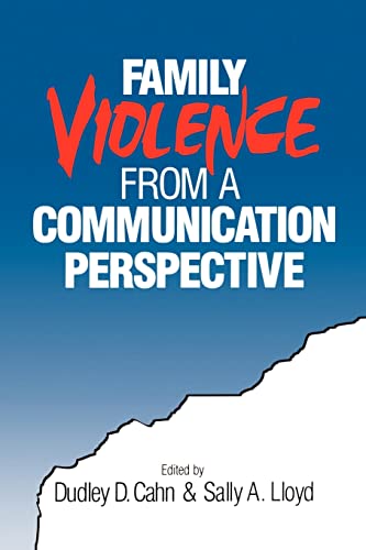 Imagen de archivo de Family Violence from a Communication Perspective (Men and Masculinity; 3) a la venta por Chiron Media