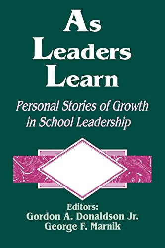 Stock image for As Leaders Learn: Personal Stories of Growth in School Leadership for sale by Chiron Media