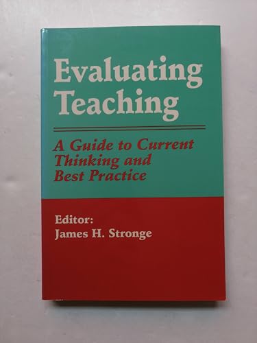 Imagen de archivo de Evaluating Teaching: A Guide to Current Thinking and Best Practice a la venta por HPB-Red