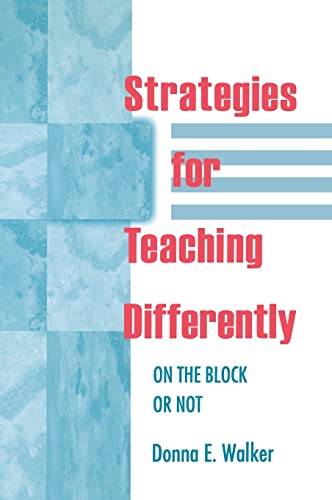 Stock image for Strategies for Teaching Differently : On the Block or Not for sale by Better World Books