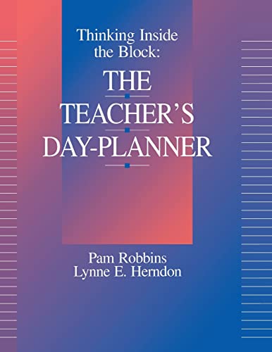 Stock image for Thinking Inside the Block: The Teacher's Day-Planner for sale by Ergodebooks