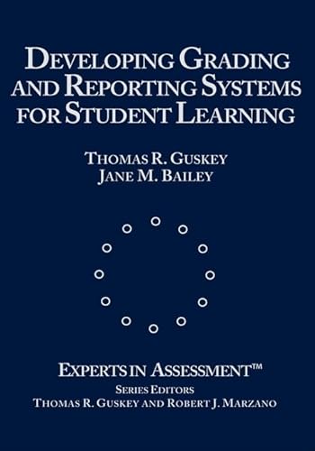 Stock image for Developing Grading and Reporting Systems for Student Learning for sale by Better World Books